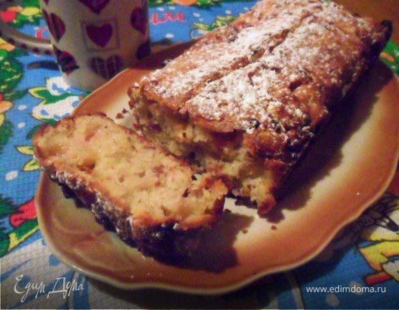 Кекс с красной и белой смородиной Кекс с красной и белой смородиной