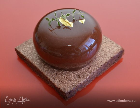 Пирожное «Шоколад-тимьян»