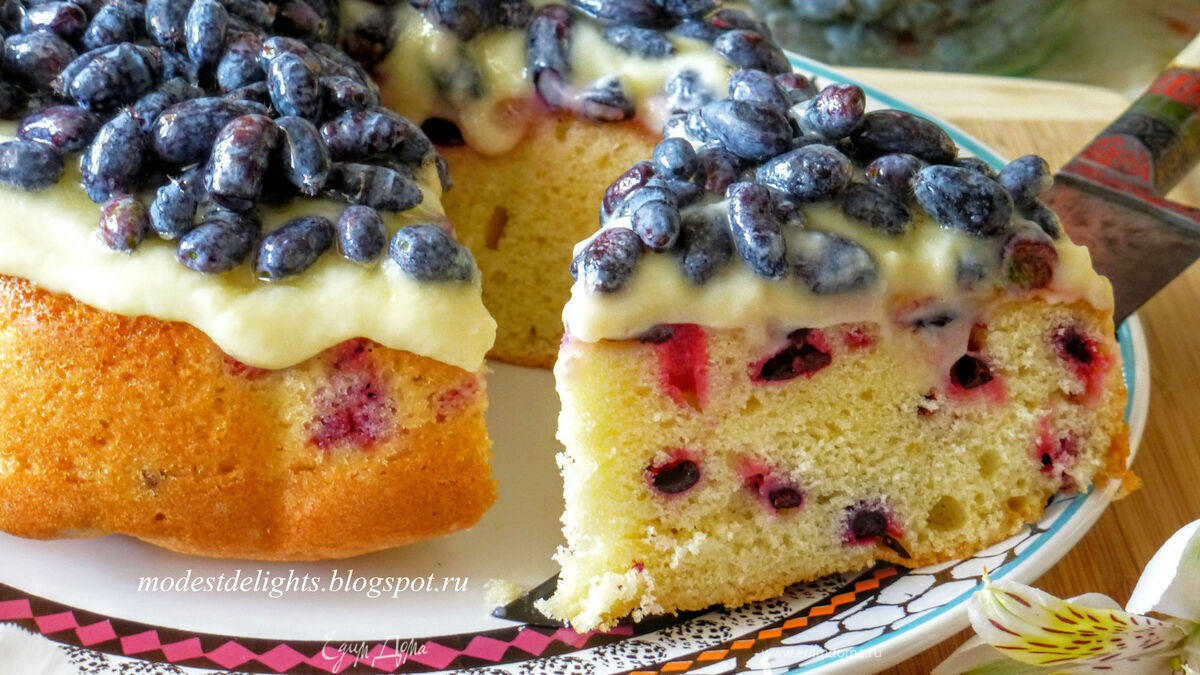 Летний ягодный пирог