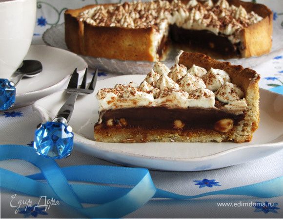 Карамельно-шоколадный тарт