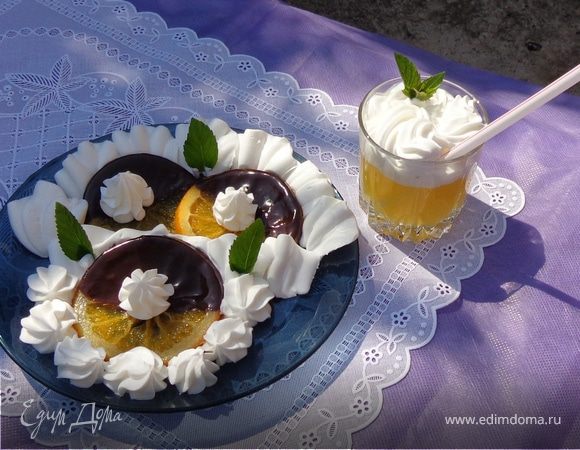 Карамелизированные апельсины в шоколаде Карамелизированные апельсины в шоколаде