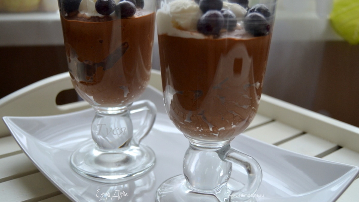 Шоколадный мусс "Шокоэкспресс"