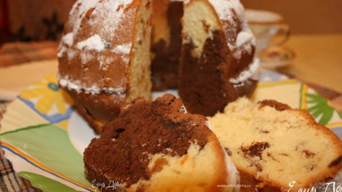 Мраморный кекс