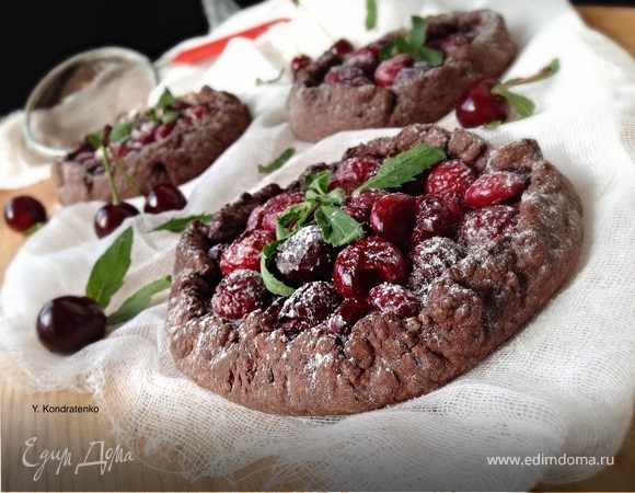 Шоколадная галета с вишней Шоколадная галета с вишней