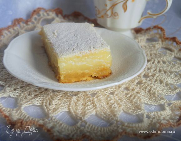 Пирог с лимонным кремом Пирог с лимонным кремом