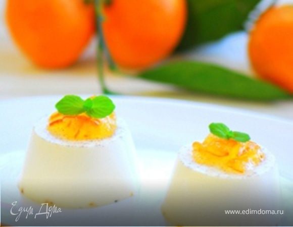Мандариновая Panna Cotta