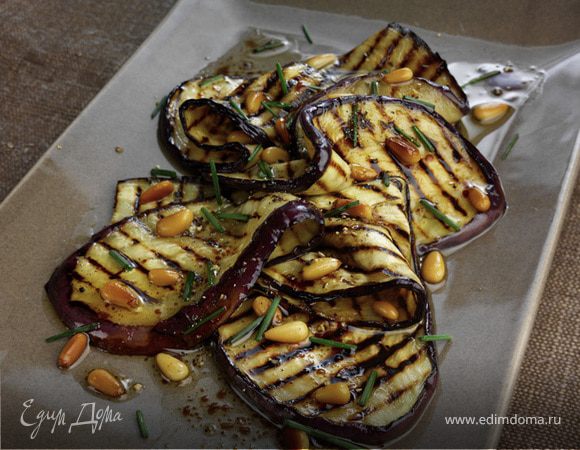 Закуска из жареных баклажанов Закуска из жареных баклажанов