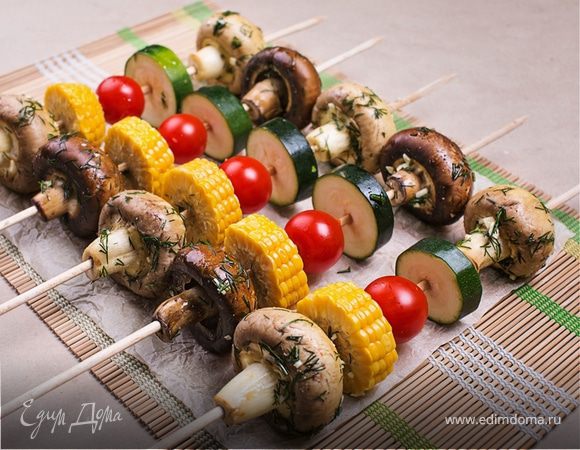 Шашлык из овощей