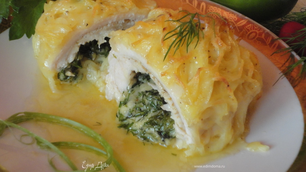 Куриные котлеты в картофельной корочке