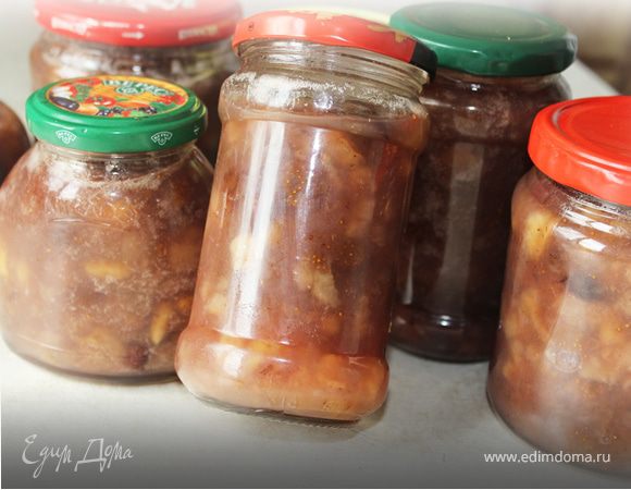 Бананово-клубничное варенье