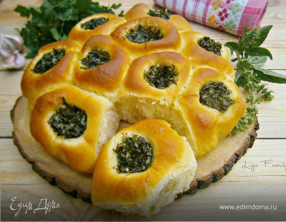 Булочки с пряным сливочным маслом