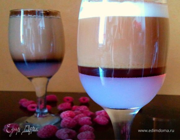 Кофе по-венски "Малиновый поцелуй"