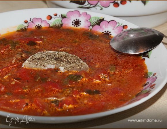 Пряный томатный суп