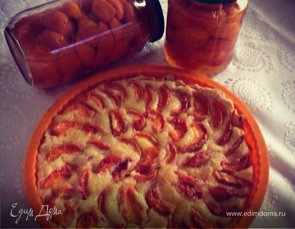 Тарт с абрикосами