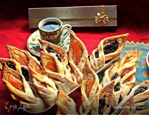 Ажурное печенье на ванильном тесте