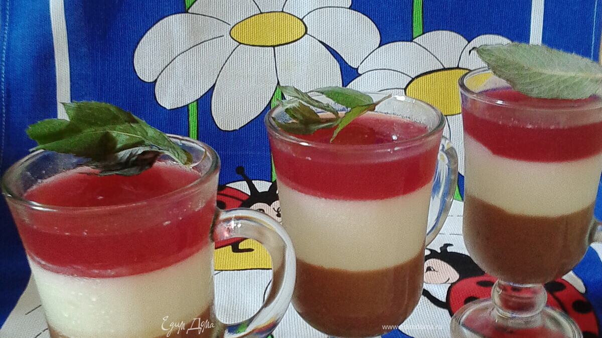 Десерт "Ванильное небо"