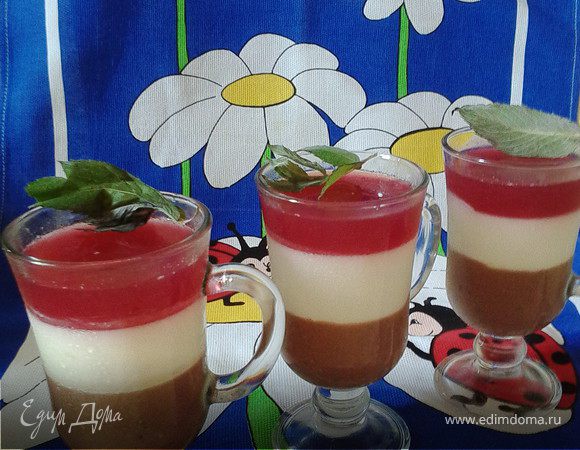 Десерт "Ванильное небо"