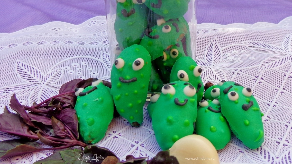 Корнишоны консервированные (сладкая шалость)