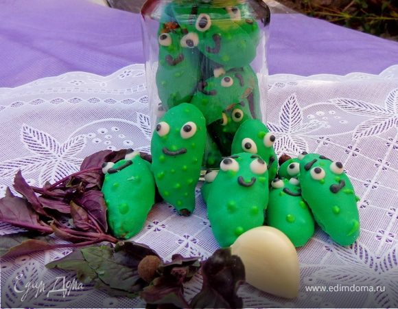 Корнишоны консервированные (сладкая шалость)