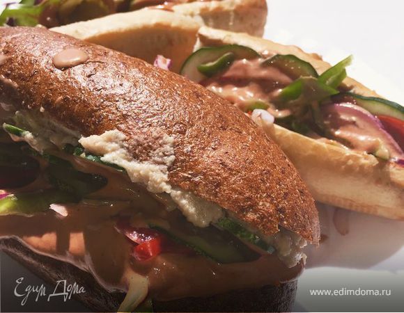 Домашние бургеры с печенью трески