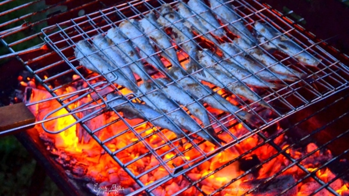 Салака-гриль - "сладкая" рыбка