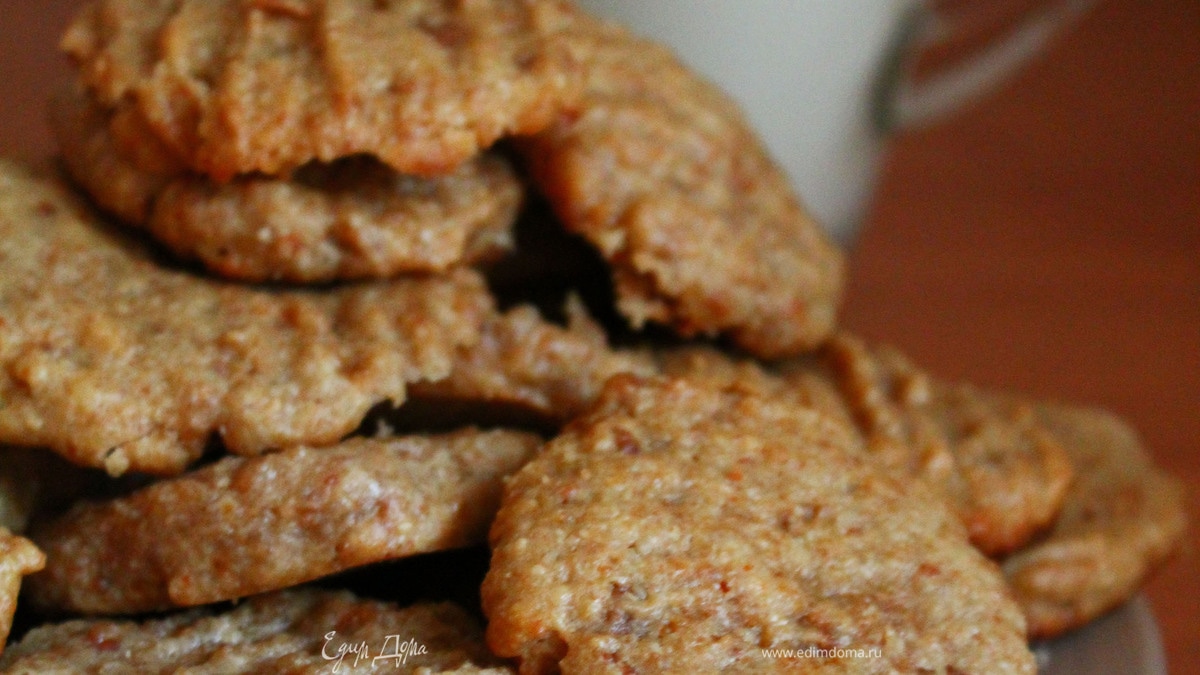 Мягкое овсяно-арахисовое печенье