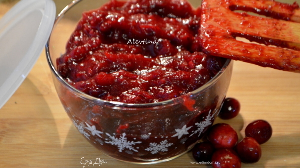 Клюквенный соус барбекю