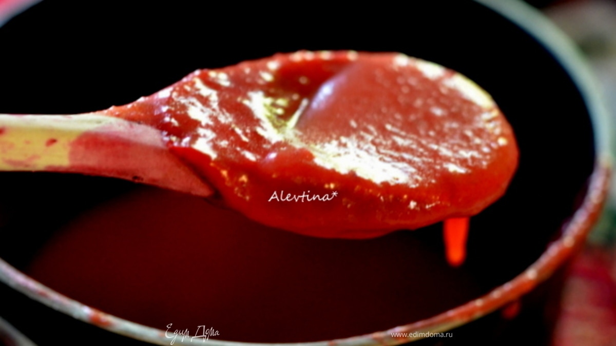 Клюквенный курд