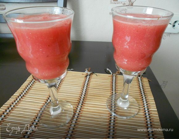 Арбузный коктейль Арбузный коктейль