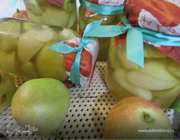 Компот грушевый с медом