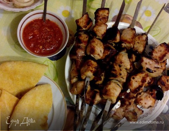 Шашлык из свинины в уксусном маринаде