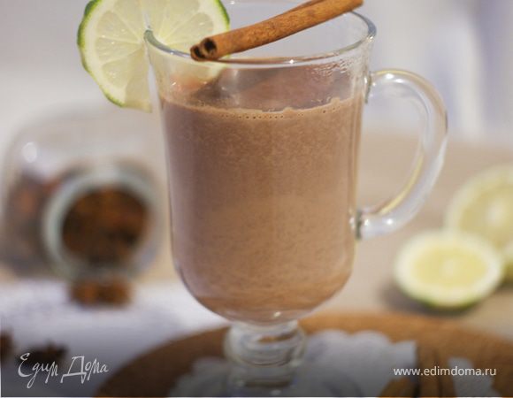 Несладкий горячий шоколад от Пьера Эрме (с лаймом и корицей) Несладкий горячий шоколад от Пьера Эрме (с лаймом и корицей)