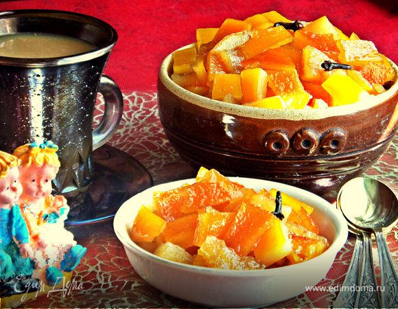 Варенье из апельсиновых корочек с имбирём