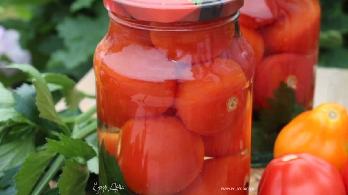 Помидоры с сельдереем