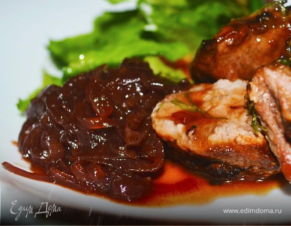 Конфитюр из красного лука