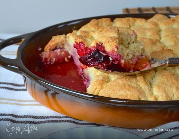 Сливовый коблер