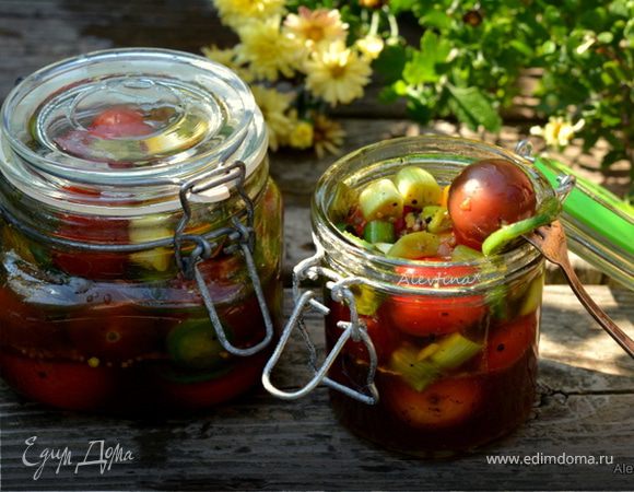  Маринованные томаты с халапеньо