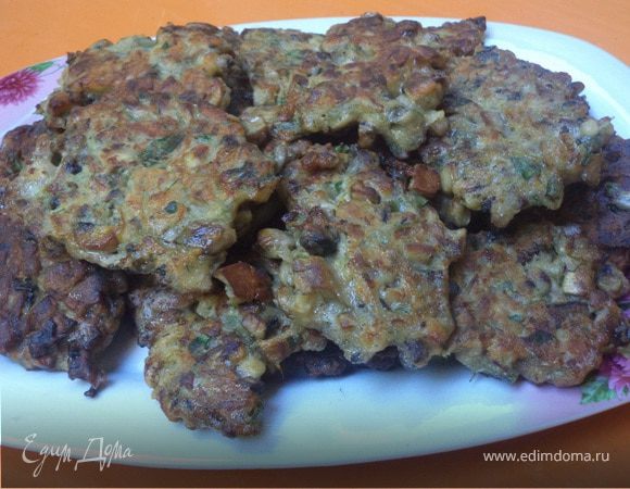 Грибные оладушки Грибные оладушки