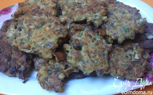Рецепт Грибные оладушки