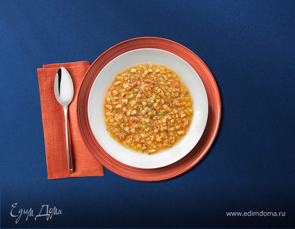 Морской суп со стеллине Морской суп со стеллине