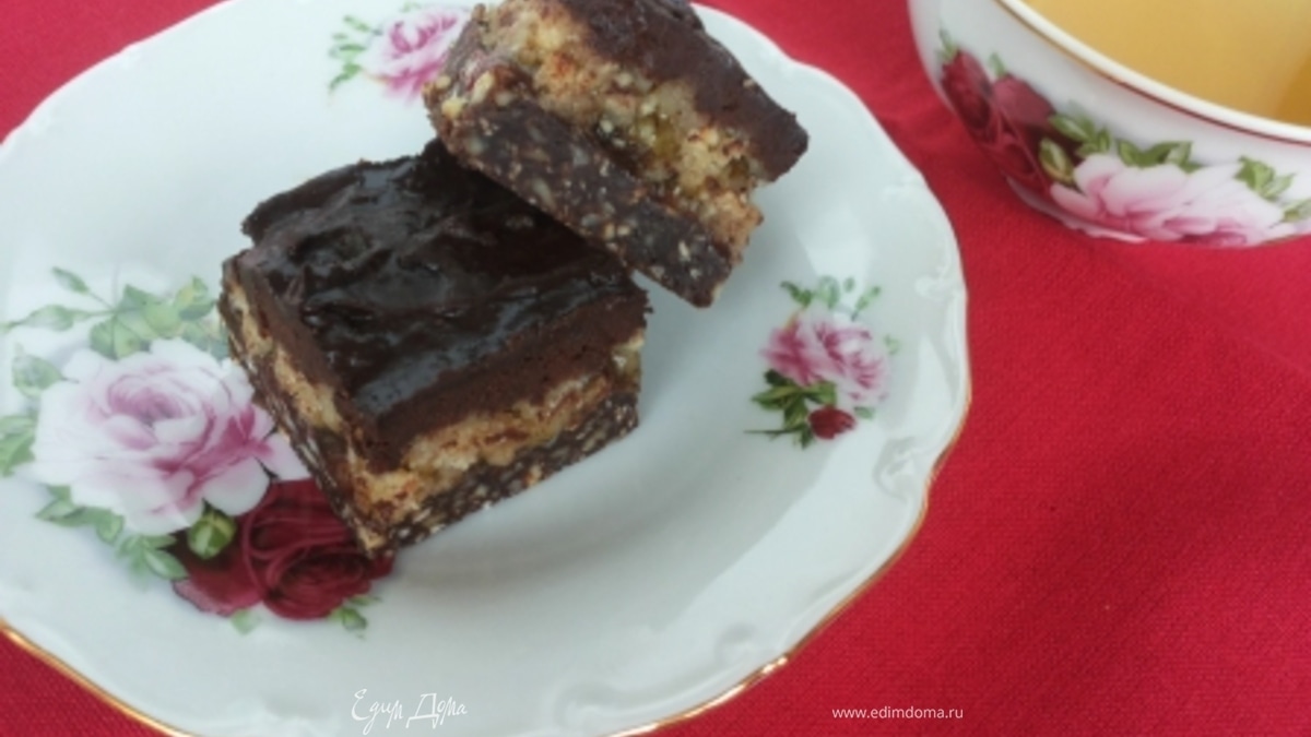 Пирожное "Орехово-шоколадное"