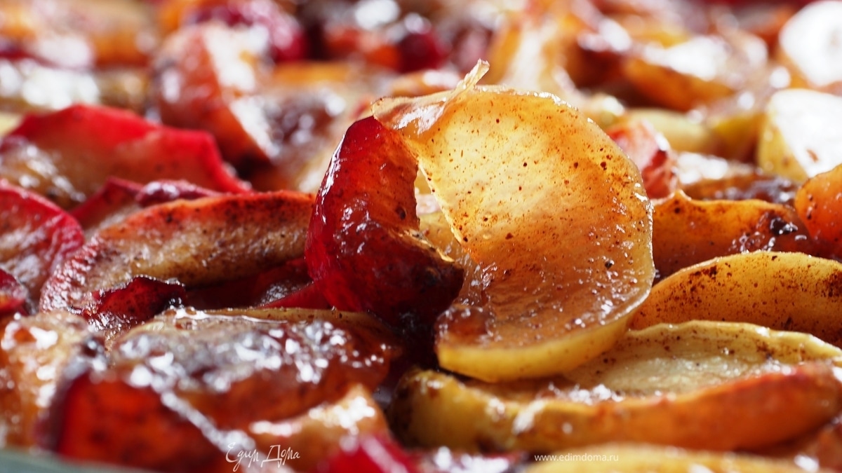 Сухое яблочное "варенье"