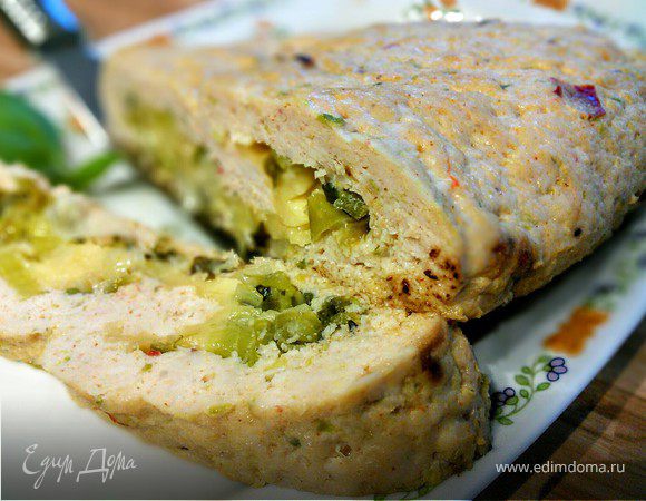 Куриная запеканка с цукини Куриная запеканка с цукини