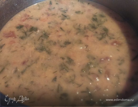 Суп с фасолью с мексиканским привкусом