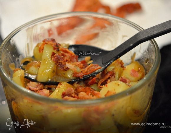 Теплый картофельный салат