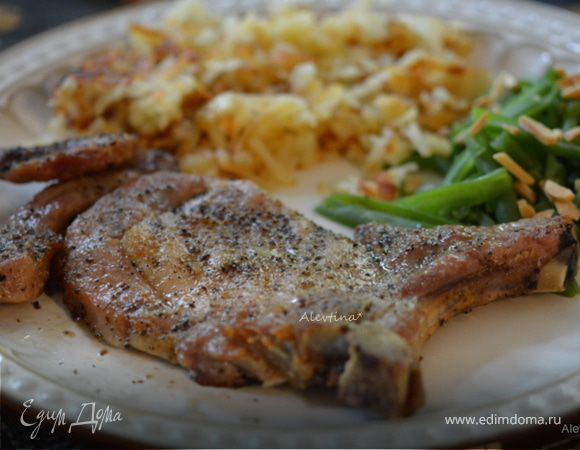 Свиные отбивные в быстром рассоле