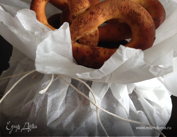 Крендельки с корицей без муки (диетические) Крендельки с корицей без муки (диетические)