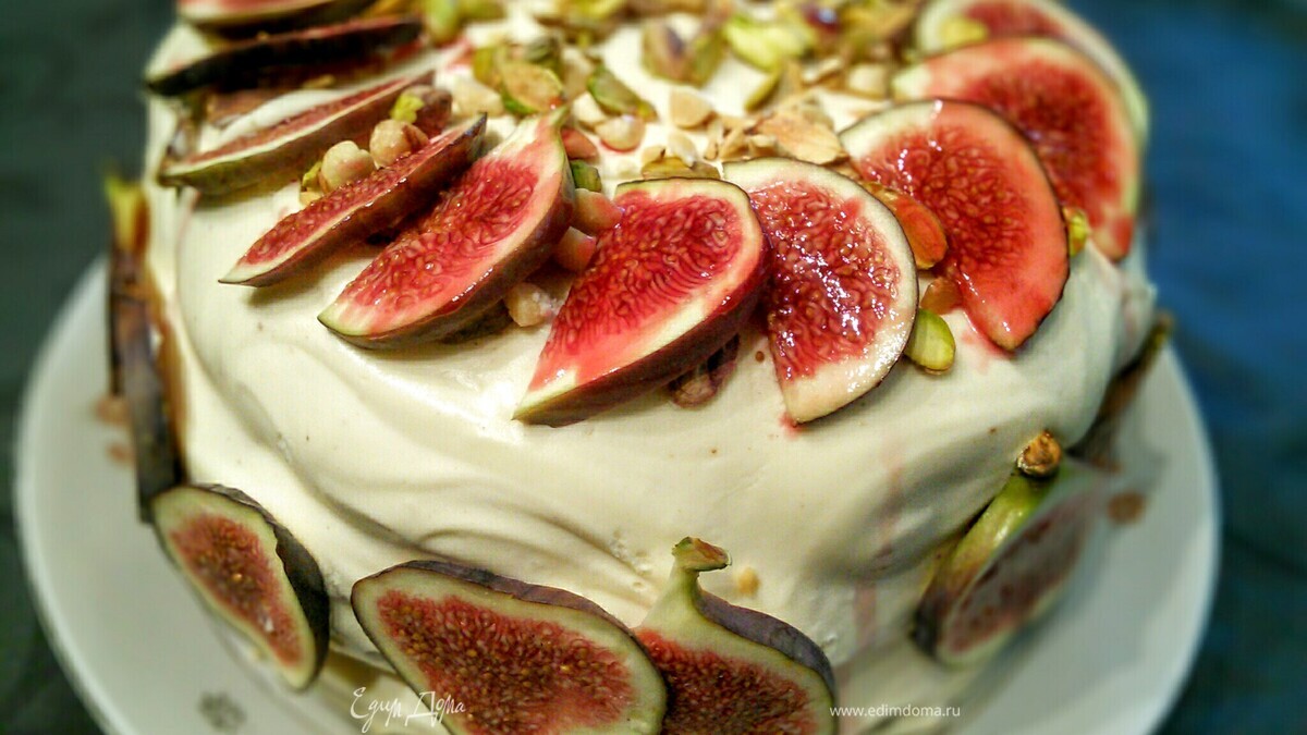 Осенний торт "Карета для золушки"