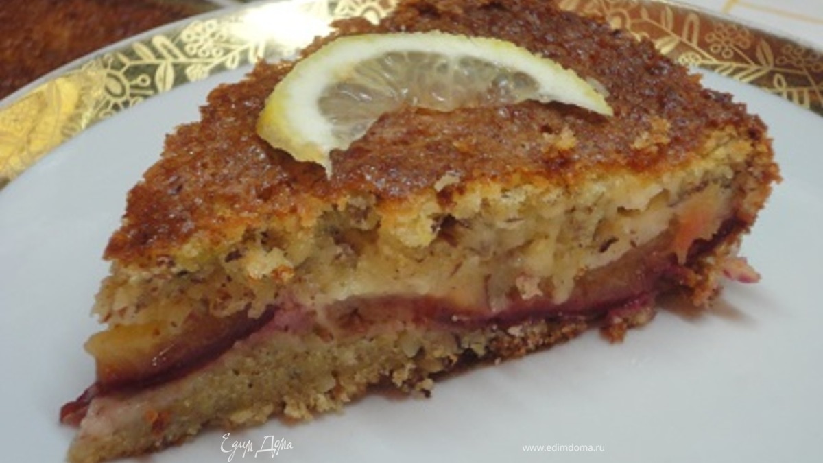 Английский сливовый пирог