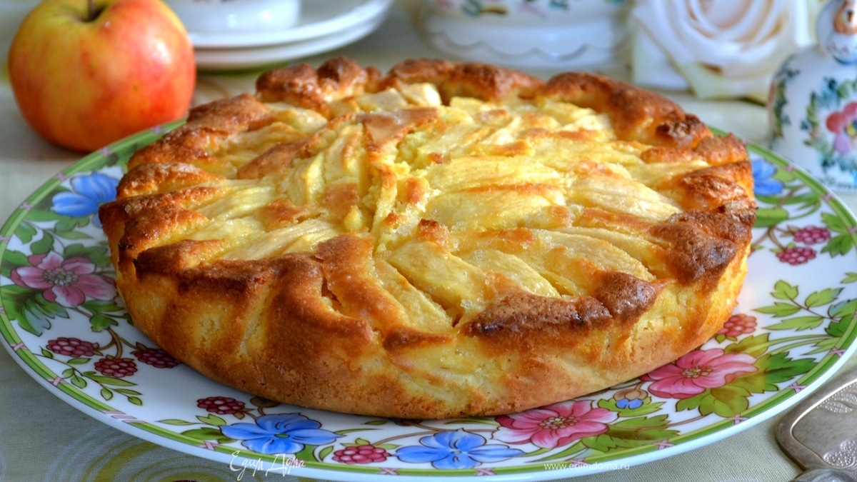 Итальянский деревенский яблочный пирог